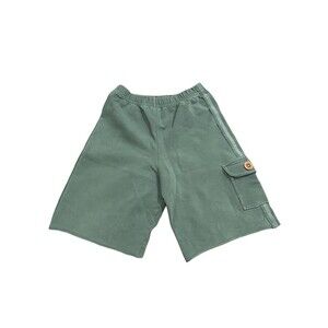 Matilda Jane Boys Green Soft Shorts Size 4 Play Condition